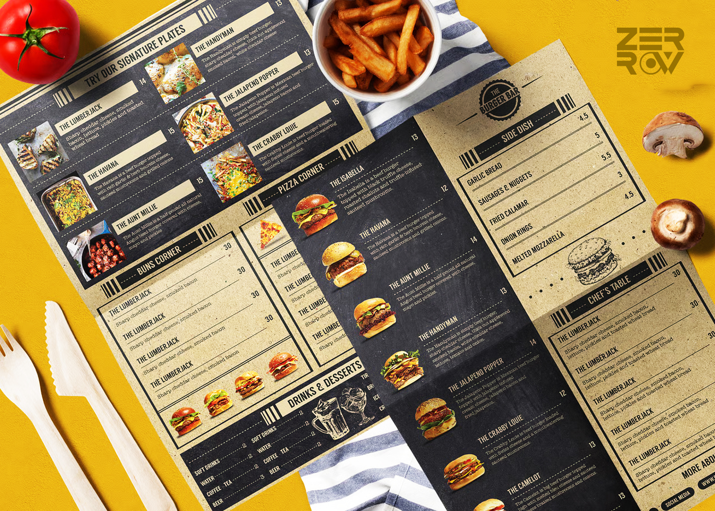 Menu Cards